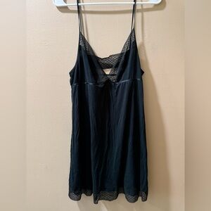 Victoria's Secret Black Chemise Intimates Sleepwear
